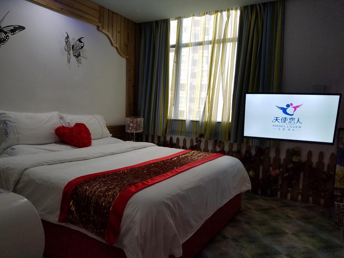 Отель Angel Lover Shenzhen Cui Zu Qing Yuan Branch Экстерьер фото